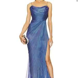 Maria Lucia Hohan - Regina Gown in Lagoon